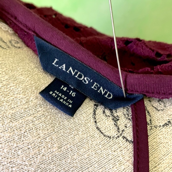 Lands’ End short sleeve top - Picture 7 of 10